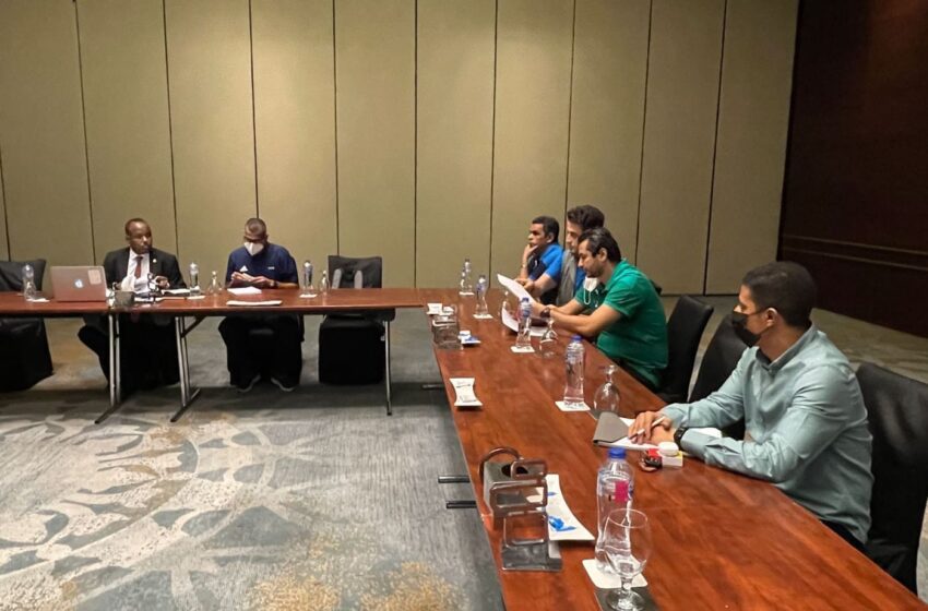  كواليس الاجتماع الفني لمباراة بيراميدز وعزام