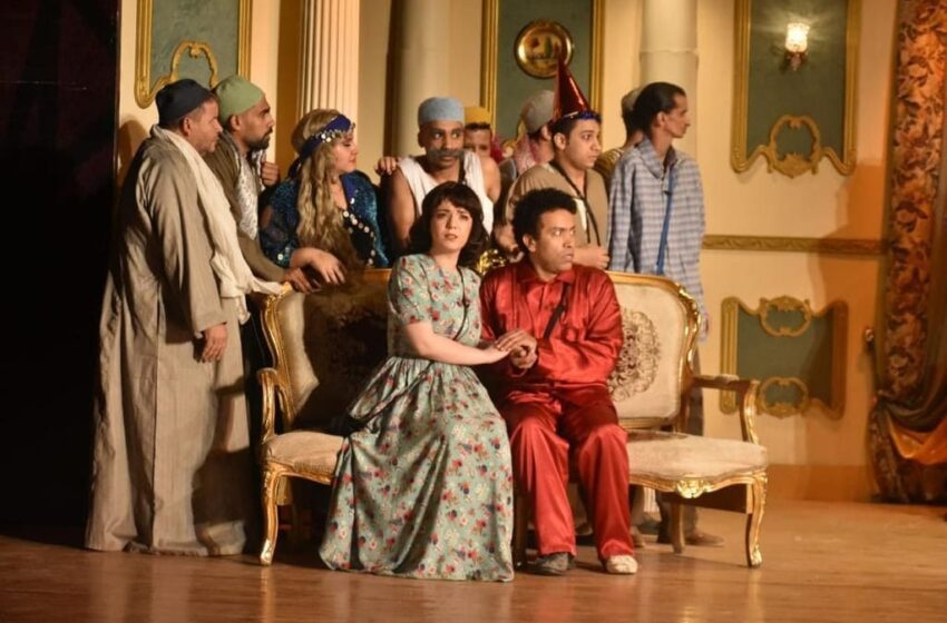  بالصور .. أول ليالى العرض المسرحي ”حلم جميل”