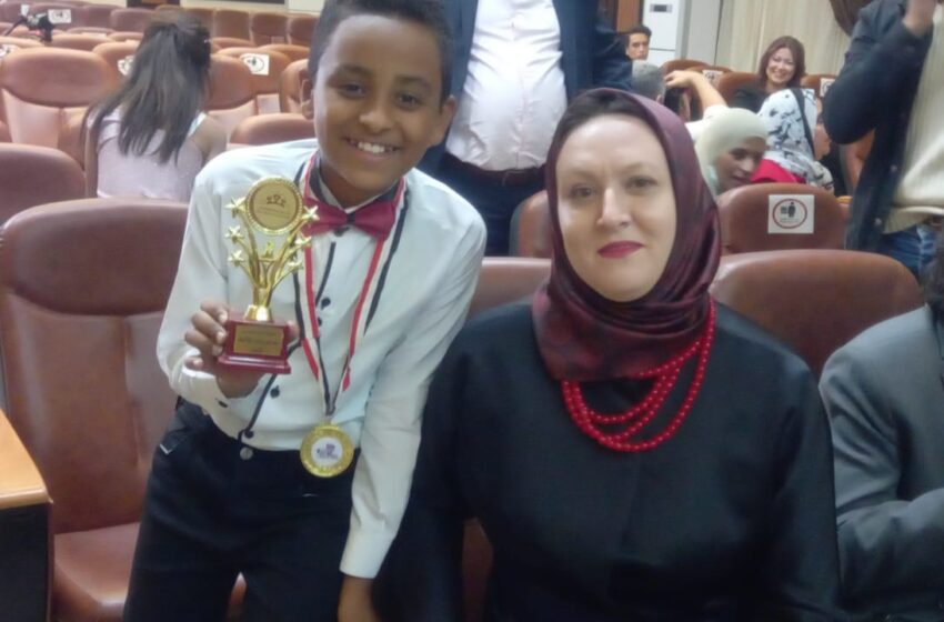  “ابن النيل ” الاسمر “محمد رجب ” أفضل طفل عربى 2021 ينتظراعادة  التتويج مع زملائه الجدد