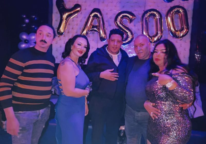  الليثى وحمو بيكا يشعلان حفل عيد ميلاد ياسمين الجمل