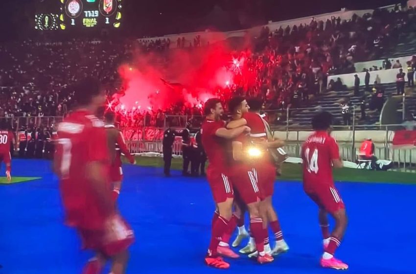  الاهلى “الكبير قوى ”  هزم الوداد المغربي وعاد بالكأس