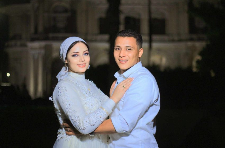  ” عقد قران ” رحمة محمد و  عبد الرحمن السيد وسط فرحة ألاهل واقارب العروسين