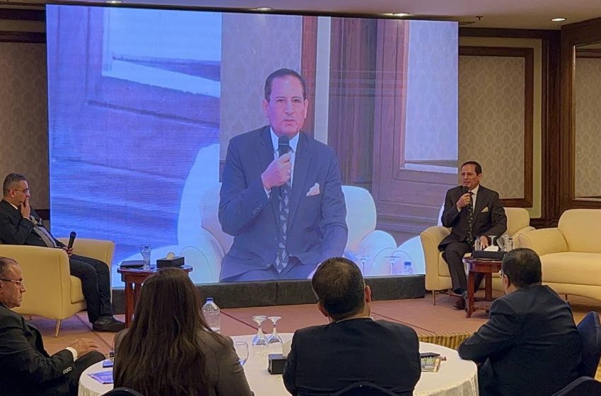  الدكتور منجي عضو الجمعية المصرية للأمم المتحدة يشارك في مؤتمر نبراس الاول 