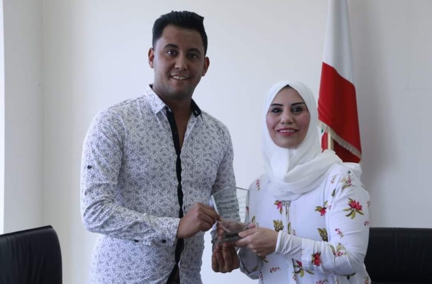  تكريم الإعلامي المصرى المبدع ” فادي ماهر” من الجمعية اللبنانية للتجديد التربوي