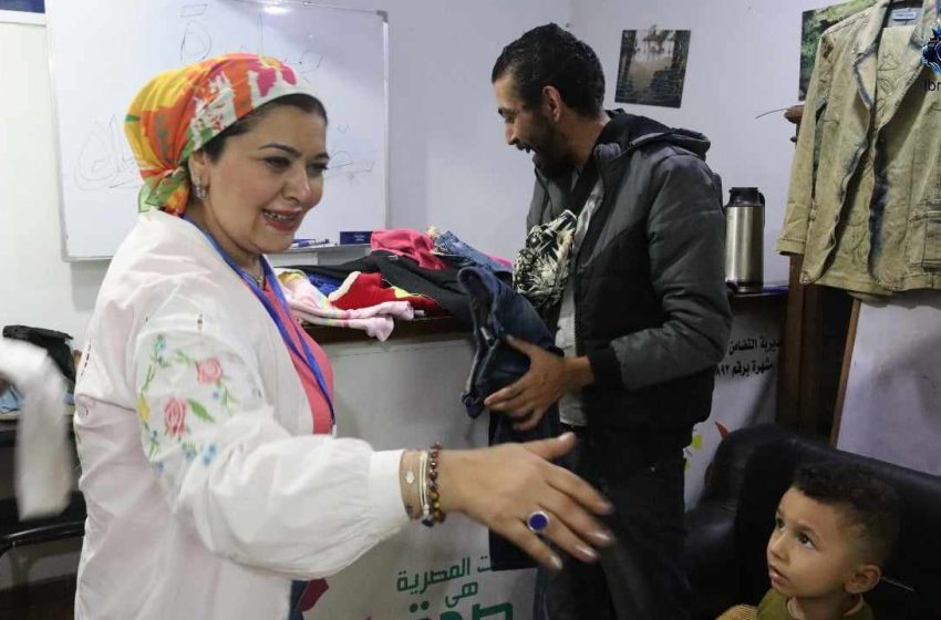  د نيفين العوضى امين التضامن بحماة الوطن :مبادرتنا “خفف دولابك ” احساس وطنى بمعاناة المواطنين البسطاء ووقوفنا مع الدولة لتخفيف اعبائهم