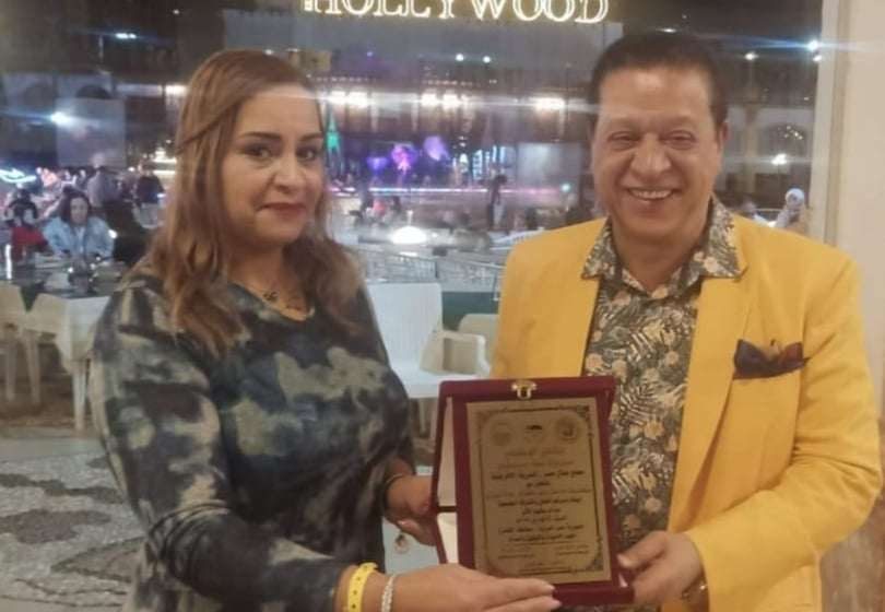  المصرية الافريقية برئاسة “حنان حنا  ” تكرم النائب “محمد المسعود ” رئيس مجلس إدارة هوليود ريزورت