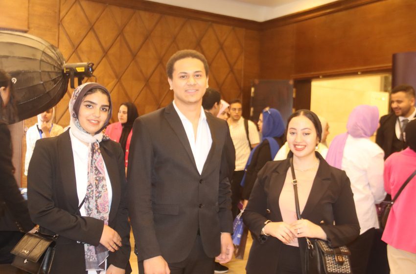  جانب من تغطية المؤتمر الثالث للاتحاد المصري لطلاب الصيدلة