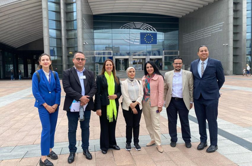  الاتحاد الأوروبي ينظم زيارة لوفد من الصحفيين المصريين الى بروكسل